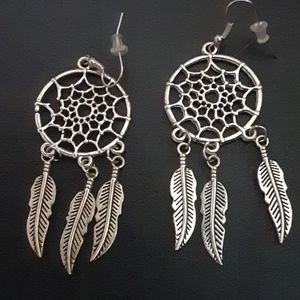 Dreamcatcher earrings